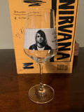 KURT COBAIN WINE GLASS